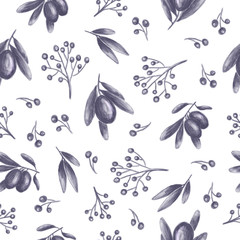 Meadow floral pattern