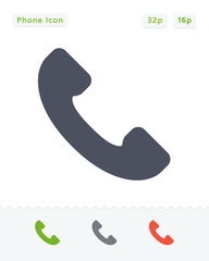 Phone Receiver - Carbon Icons