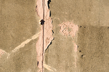 リフォーム素材　壁面の経年劣化素材