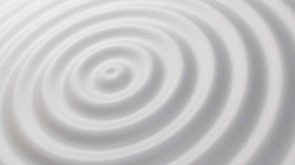 Splash circle waves. Liquid effect. 3d Illustration