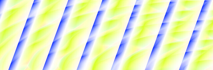 Digital Art, panoramic abstract three-dimensional objects with soft lighting, Germany