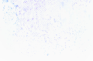 Blue and purple watercolor splash background