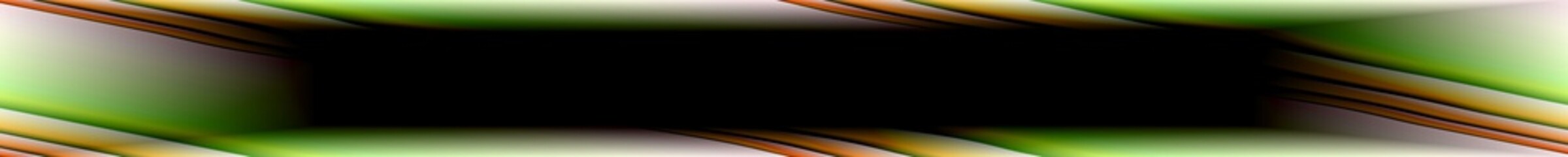 Fototapeta premium Digital Art, panoramic abstract three-dimensional objects with soft lighting, Germany