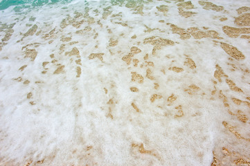 Beautiful turquoise sea on the Agiofili beach, Lefkada, Greece