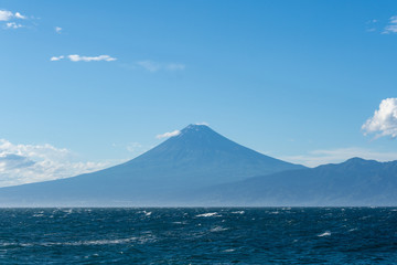 海と富士山