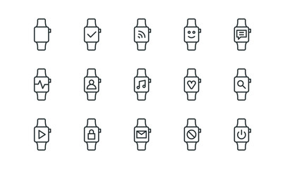 SMART WATCH ICONS