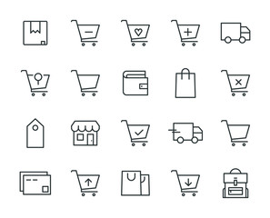 SHOPPING ICONS