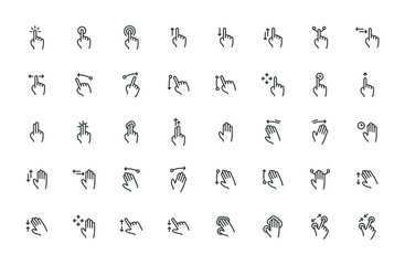 HAND GESTURES ICONS