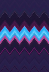 zigzag pattern dark night geometric. abstract seamless.