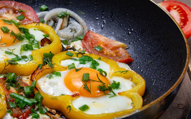 scrambled eggs