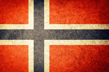 Grunge Flag of Norway - 274444930