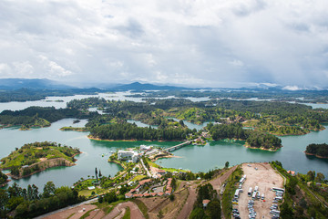 Fototapeta premium Peñol de Guatapé Antioquia Colombia