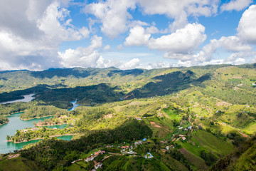 Fototapeta premium Peñol de Guatapé Antioquia Colombia