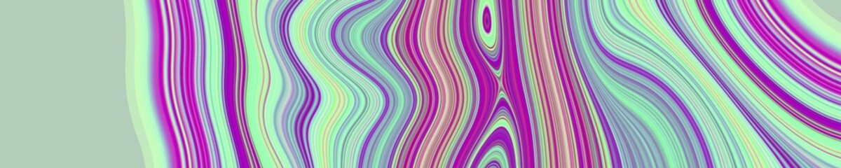 Psychedelic web abstract pattern and hypnotic background, footer layout.
