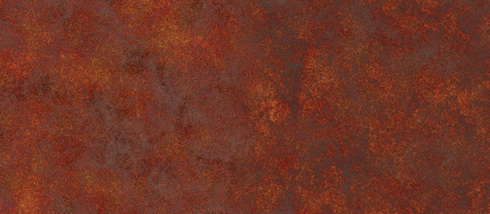 old rusty corroded metal plate