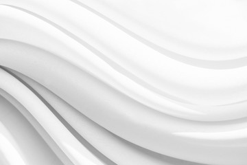 Beautiful Texture background of white cloth.