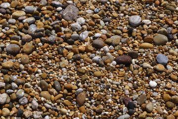 Pebbles on the beach