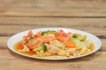 rice with chicken and vegetables