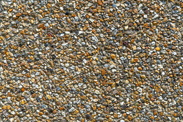 pebbles in concrete