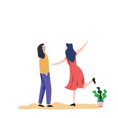 People Work and Interacting Business Technology, Online Shopping Vector Template Design Illustration