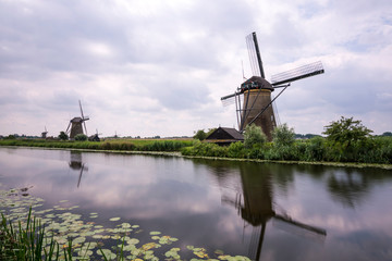 Traditional Holland - Windmills in Kinderdijk