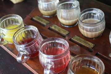 Tea tasting in Bali