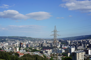 Fototapeta premium Urban landscape of a small southern town