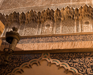 Ornate building in Marrakech