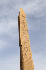 Obelisk in Karnak Temple, Luxor, Egypt