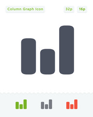 Random Column Graph - Sticker icons