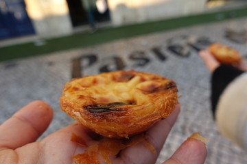 Egg tart baked very well