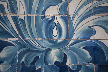 azulejos bleus portugais 