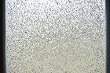Textured glass, clear Konfeta glass.