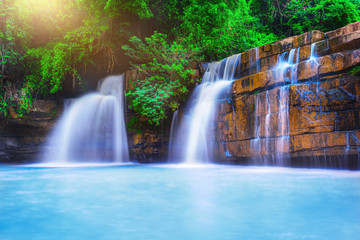 Si Dit Waterfall, Khao Kho District, Phetchabun Province,Thailand.