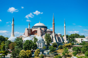 Fototapeta na wymiar Blue Mosque (Sultanahmet Camii), Istanbul, Turkey