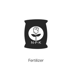 fertilizer icon vector symbol sign
