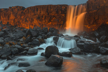 Iceland landscape black beach girl rocks diamonds ice iceberg
