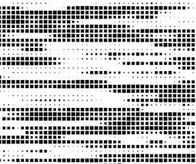 Abstract geometric pattern with small and large squares