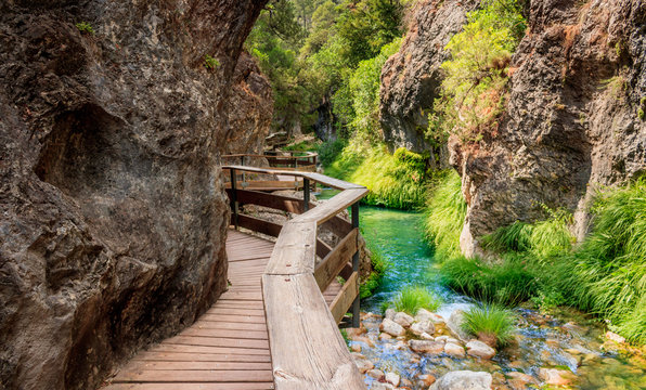 One of the most famous trails in Cazorla, "la cerrada de El&iacute;as".  A really beautiful natural park.