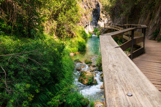 One of the most famous trails in Cazorla, "la cerrada de El&iacute;as".  A really beautiful natural park.