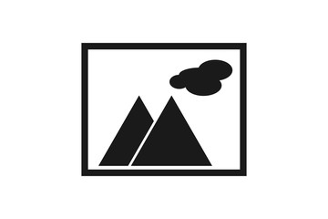 gallery icon simple element illustration can be used for mobile and web