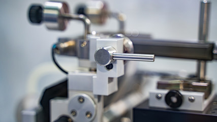 Fototapeta na wymiar Industrial Science Laboratory Instrument For Manufacturing Line 