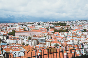point de vue Lisbonne miradouro senhora do monte, Portugal