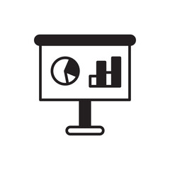 presentation vector icon
