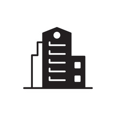 office building vector icon