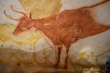 VACHE GROTTE DE LASCAUX  II PERIGORD NOIR DORDOGNE FRANCE 