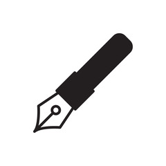 ink pen vector icon