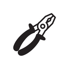 pliers vector icon