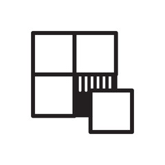 tile vector icon