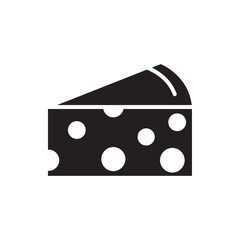 cheese vector icon